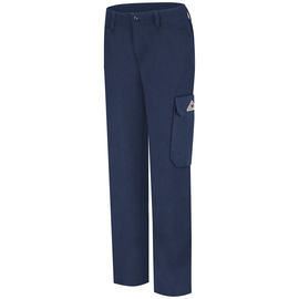 Bulwark® Women's 24" X 32" Navy Modacryclic/Lyocell/Aramid Flame Resistant Pants