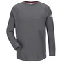Bulwark® 2X Tall Charcoal Westex G2™ Fabrics By Milliken®/Cotton/Polyester/Polyoxadiazole Flame Resistant Long Sleeve Shirt