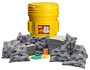 Brady® 65 gal Drum AllWik® Yellow Polypropylene Spill Kit