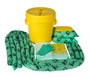 Brady® 20 gal Drum HazWik® Yellow Polypropylene Spill Kit
