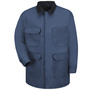 Red Kap® 2X Regular Blue Polyester Lined 10 Ounce Polyester Cotton Coat