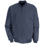 Red Kap® Large Regular Blue Polyester Lined 7.25 Ounce Polyester Cotton Jacket