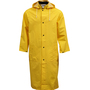 Tingley Large Yellow 48" Industrial Work .35 mm PVC And Polyester Rain Coat
