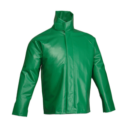 Tingley Large Green 31" Safetyflex® 17 mil PVC And Polyester Rain Coat