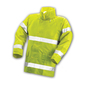 Tingley Large Hi-Viz Green/Yellow 31" Comfort-Brite® 14 mil PVC And Polyester Rain Coat