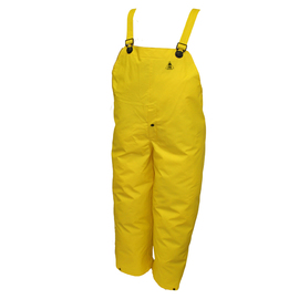 Tingley Small Yellow 28" DuraScrim™ 10.5 mil PVC And Polyester Bib Overalls
