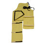 Chicago Protective Apparel 48" Yellow 8 Ounce Kevlar® Twill Split Leg Apron With Waist Ties Closure