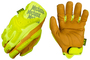 Mechanix Wear® Size 8 Hi-Viz Yellow And Gold CG Heavy Duty Thermoplastic Rubber Full Finger Mechanics Gloves With Hook and Loop Cuff