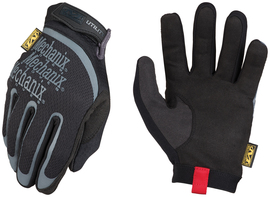Mechanix Wear® Size 8 Black And Gray Utility TrekDry® And Synthetic Leather Full Finger Mechanics Gloves With Hook and Loop Cuff