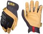 Mechanix Wear® Size 9 Black And Tan Material4X® FastFit® Leather And TrekDry® Full Finger Mechanics Gloves With Elastic Cuff