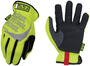 Mechanix Wear® Size 11 Hi-Viz Yellow FastFit® Leather And TrekDry® Full Finger Mechanics Gloves With Elastic Cuff