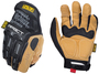 Mechanix Wear® Size 11 Tan And Black Material4X® M-Pact® Leather And TrekDry® Full Finger Anti-Vibration Gloves With Hook and Loop Cuff