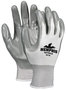 MCR Safety Size X-Small Memphis 13 Gauge Gray Nitrile Palm Coated Work Gloves With Gray Nylon Liner And Knit Wrist Cuff