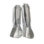 Chicago Protective Apparel Gray Aluminized Carbon Para-Aramid Blend Heat Resistant Leggings