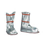 Chicago Protective Apparel Gray Aluminized Para-Aramid Blend Heat Resistant Overshoes