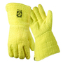 Wells Lamont® Jomac® X-Large Yellow Extra Heavy Weight Cotton/Kevlar® Heat Resistant Gloves With Gauntlet Cuff, Cotton Lining And Full Thumb