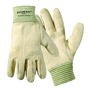 Wells Lamont® Jomac® Large Natural Heavy Weight Terry Cloth Heat Resistant Gloves With 2" Knit Wrist And Full Thumb