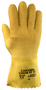 Ansell Size 10 EDGE® Yellow Natural Latex Rubber Fully Coated Work Gloves With Cotton Jersey Liner And Gauntlet Cuff