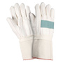 Techniweld USA X-Large White Extra Heavy Weight Cotton And Rayon Triple-Ply Palm Hot Mill Gloves With Guantlet Wrist