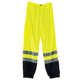 Ergodyne Large - X-Large Black/Hi-Viz Lime GloWear® 8910BK Polyester Mesh Pants