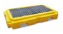 UltraTech 65 1/2" X 40" X 8 3/4" Ultra-Spill Pallets Plus Models P2 Yellow Polyethylene  With Drain