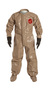 DuPont™ 2X Tan Tychem® 5000, 18 mil Chemical Protective Coveralls With Attached Gloves And Attached Socks