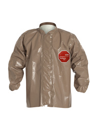 DuPont™ Medium Tan Tychem® 5000, 18 mil Chemical Protective Jacket
