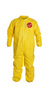 DuPont™ 2X Yellow Tychem® 2000 10 mil Tychem® 2000 Chemical Protective Coveralls (With Elastic Wrists And Ankles)