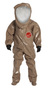 DuPont™ Medium Tan Tychem® RESPONDER® CSM 25 mil Encapsulated Level A Chemical Protective Suit With Expanded Back And Front Entry