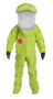 DuPont™ 5X Yellow Tychem® 10000, 28 mil Encapsulated Training Chemical Protective Suit With Expanded Back And Front Entry