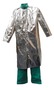 Stanco Safety Products™ Medium Silver Aluminized Carbon KEVLAR® Heat Resistant Coat