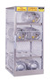 Justrite® 30" W X 65" H X 32" D" Silver Aluminum Storage Locker
