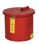 Justrite® 5 Gallon Red Galvanized Steel Dip Tank