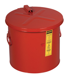 Justrite® 8 Gallon Red Galvanized Steel Dip Tank