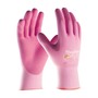 Protective Industrial Products Medium MaxiFlex® Active 15 Gauge Pink Nitrile Palm And Finger Coated Work Gloves With Pink Lycra And Elastane Liner And Knit Wrist