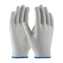 Protective Industrial Products Small CleanTeam® 13 Gauge White PVC Palm Coated Work Gloves With Gray Carbon And Nylon Liner And Knit Wrist