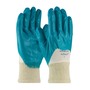 Protective Industrial Products Small ArmorFlex® Nitrile Palm, Fingers And Knuckles Coated Work Gloves With Cotton Liner And Knit Wrist Cuff