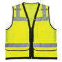 Ergodyne Small/Medium Green GloWear® 8253HDZ Polyester Mesh Vest