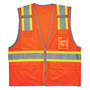 Ergodyne Large/X-Large Orange GloWear® 8246Z Polyester Mesh Vest