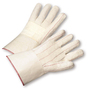 Protective Industrial Products Large Natural 24 oz Cotton and Polyester Hot Mill Gloves With Gauntlet Cuff