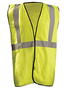 OccuNomix 2X - 3X/3X/2X Hi-Viz Yellow Polyester Vest