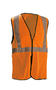 OccuNomix Small - Medium/Small/Medium Hi-Viz Orange Polyester/Mesh Vest