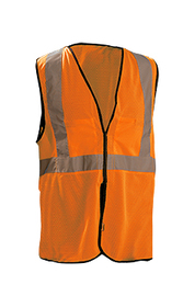 OccuNomix 2X - 3X Hi-Viz Orange Polyester/Mesh Vest