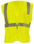 OccuNomix Large Hi-Viz Yellow Polyester/Mesh Vest