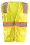 OccuNomix 5X Hi-Viz Yellow Polyester Vest