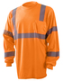 OccuNomix Large Hi-Viz Orange Polyester Shirt/T-Shirt