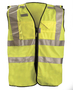 OccuNomix Medium Hi-Viz Yellow Polyester Vest