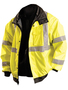 OccuNomix Large Hi-Viz Yellow Polyester Oxford Jacket/Coat