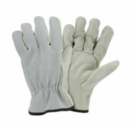 Protective Industrial Products Large Natural Cowhide Unlined Drivers Gloves