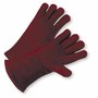 Protective Industrial Products 14" Red Split Cowhide Cotton Lined Welders Gloves